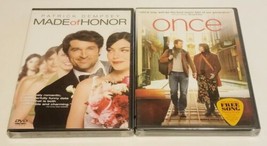 Made Of Honor (Dvd, 2008) &amp; Once Dvd New Sealed - £6.85 GBP