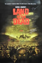 LAND Of THE DEAD Cast Signed Movie Poster x4 -  Simon Baker, Hopper 27&quot;x... - £417.65 GBP