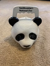 Vintage Smithsonian&#39;s National Zoo Plastic Reusable Lunch Box USA  panda... - $18.69