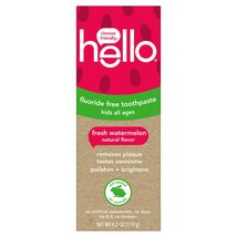 10/26 hello Fresh Watermelon Fluoride Free Kids Toothpaste, 4.2 Oz Tube - $144.57 MXN