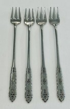 Oneida Cocktail Fork FLORAL BOUQUET Stainless Distinction Silverware Fla... - $8.91