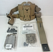 SAFARILAND 6004 Drop Leg FDE Double Strap Schroud, Strap, Buckles &amp; More - $1,189.70 MXN
