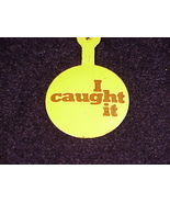 I Caught It! Sports Tab Type Pin, Red and Yellow - £4.67 GBP