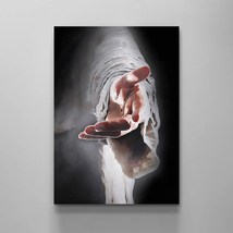 Give Me Your Hand God Gift for Jesus Christ Canvas Wall Art Jesus Poster - £18.45 GBP+