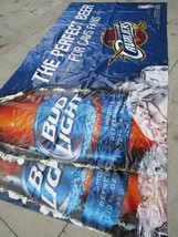 Huge! 144&quot; X 72&quot; (12&#39; X 6&#39;) Advertising Banner Budweiser Cleveland Cavaliers Bud - £60.65 GBP