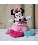 Disney Baby Minnie Mouse Music Box Soft Plush Brahms Lullaby Musical Toy - £7.00 GBP