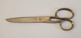 Vintage ELK Scissors Cutting Shears Hot Dropped Forged Steel Made in Italy 7&quot; - £12.84 GBP