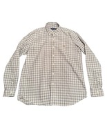 Ralph Lauren Mens Classic Fit Plaid Button-Down Long Sleeve Shirt Beige ... - $557.63 MXN