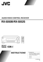 JVC RX-5050B RX-5052S Receiver Owners Instruction Manual Reprint - £16.99 GBP