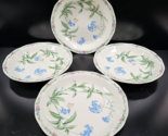 4 Noritake Conservatory Soup Pasta Bowls Set Vintage Floral Scalloped Ja... - £116.22 GBP