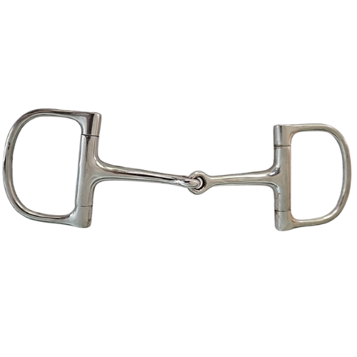 Partrade Metalab D Ring Snaffle Western Horse Bit 5&quot; mouth - $30.68