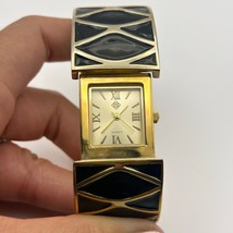 Tori Spelling B7949 Black Gold 26mm Women’s Watch Working - $351.21 MXN