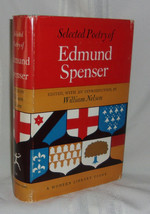 Selected Poetry Of Edmund Spenser First Modern Library Edition 1964 Hardcover Dj - £17.71 GBP