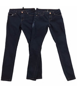 Forever 21 Jeans Size 25 Dark Blue Wash Stretch Skinny Lot of 2 - $32.90 CAD