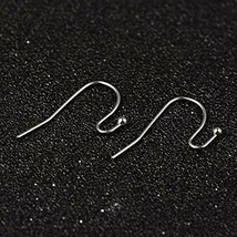 10 Fish Hook Earwires Stainless Steel Lever Ear Wires Earring Findings S... - $6.24