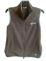 Columbia PFG Womens Size Medium Full Zip Sleeveless Fleece Vest 19 In W ... - £23.38 GBP