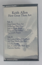 How Great Thou Art Keith Allen Cassette Reed Springs MO Talent Christian - $7.75