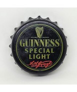 Guinness Special Light Bottle Cap Shaped Magnetic Bottle Opener - Rare V... - $5.90