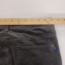 Anthropologie Pilcro Womens Black Cotton High Rise Skinny Corduroy Pants (27×25) image 10