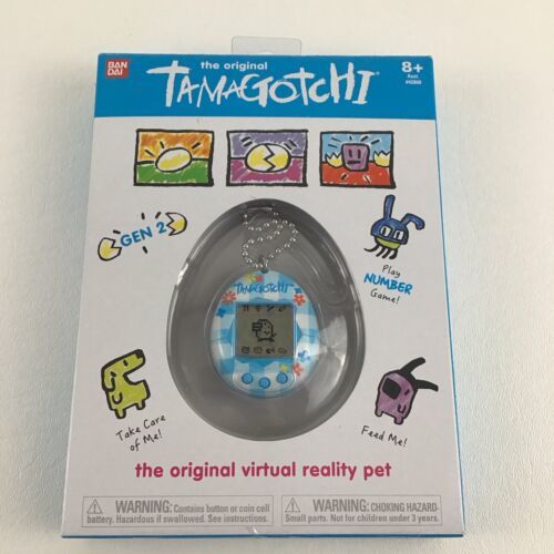 The Original Tamagotchi Gen 2 Virtual Reality Electronic Pet Keychain New Bandai - $29.65