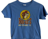 Buc-ee’s Buc ees Baytown Texas Kids Blue T-Shirt size S Distressed Graphics - £9.26 GBP