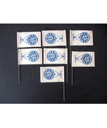 Grand Army of the Republic (G.A.R.) Paper Flag Stickpins - Welcome Comra... - $12.99