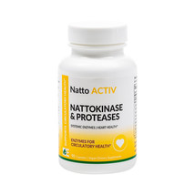 Dynamic Enzymes Natto Activ Nattokinase &amp; Proteases Systemic Enzymes,90 ... - £28.51 GBP