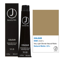 J Beverly Hills COLOUR Botanically Infused Hair Color Cream  - 9NM 9.01 Very Lig