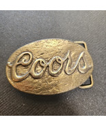 Coors Beer Brewing Company Logo Golden CO Brewery Vintage 1970s Belt Buckle - €19,05 EUR