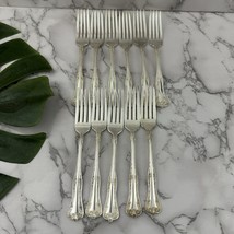 National Silver Co Queen Elizabeth Silverplate Dinner Fork Set of 11 Fla... - $32.20 CAD