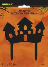 Haunted House Halloween Cake Pick Topper 4&quot; - $2.27