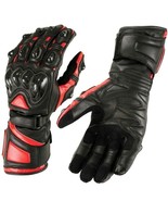 LE Motorbike Leather Waterproof Gloves For Bikers  - €102,35 EUR