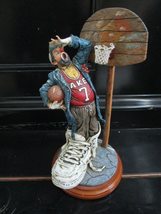 Clowning Basketball; Figurine VANMARK by Chuck OBERSTEIN 10&quot; - $104.85