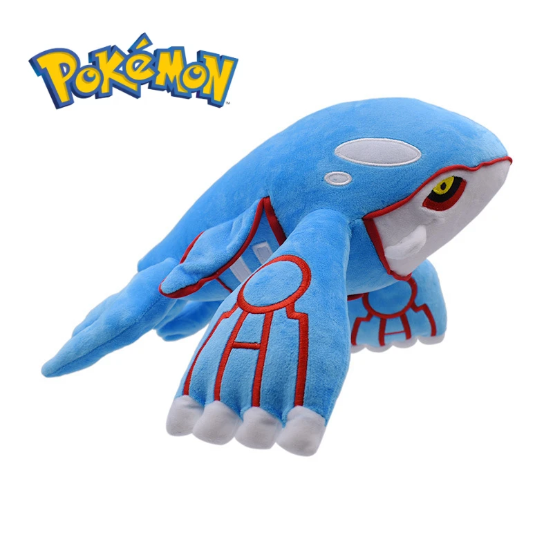 Kawaii Pokemon Kyogre Plush Toy Soft Stuffed Animals Fish Plushies Toys Cute - £26.85 GBP