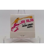Jai Alai MGM Grand Hotel Las Vegas Matchbook Only Game In Town Match Book - $141.27 MXN
