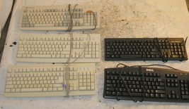 Lot Of 5 Computer Keyboards - Dell Mitsumi Gateway KeyTronic - $0.99