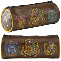 Harry Potter CRESTS School 20cm Magical Barrel Pencil Case - £7.87 GBP