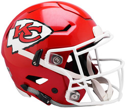Kansas City Chiefs Helmet Riddell Authentic Full Size SpeedFlex Style - $966.27 CAD
