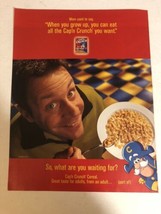 1999 Captain Crunch Cereal Vintage Print Ad Advertisement PA2 - $7.91