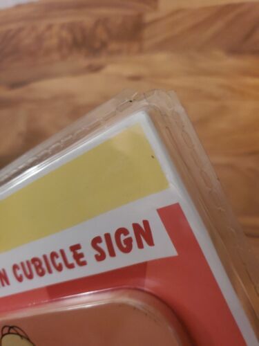 Simpson Cubicles The Simpsons Tin Cubicle Sign Lot of 2 Homer NEW - Other Animation ...