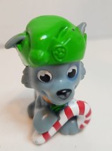 SML paw patrol Rocky mini Xmas candy cane toy PVC figurine - £3.91 GBP