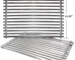 Grill Cooking Grid Grates 2-Pack 15&quot; 304 Stainless Steel for Weber Spiri... - $66.48