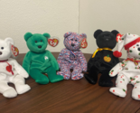 Ty Beanie Baby Holiday themed Lot of 5 Bears - $15.79