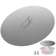 VEVOR Fire Pit Lid Round 20 Inch Fire Pit Ring Lid 1.5 mm Thick 304 Stai... - $1,582.69 MXN