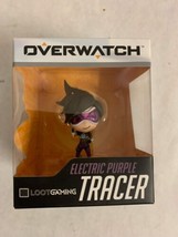 Cute But Deadly Overwatch Electric Purple Tracer Figurine - Loot Crate Exclusive - £10.04 GBP