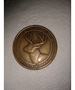 Bronze National Rifle Association NRA Deer Eagle Medallion Coin - $375.83 MXN