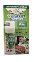 Hempvana Cold As Ice Pain Relief Roll-On Gel 2.5 oz - £18.67 GBP