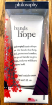 Philosophy Hands of Hope Hand and Cuticle Cream 1 oz. New with Box Mani Pedi - £14.14 GBP