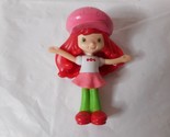 2010 Strawberry Shortcake 3&quot; McDonald&#39;s #1 PVC Action Figure Toy Cake To... - $6.83