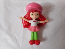 2010 Strawberry Shortcake 3&quot; McDonald&#39;s #1 PVC Action Figure Toy Cake Topper - £5.37 GBP